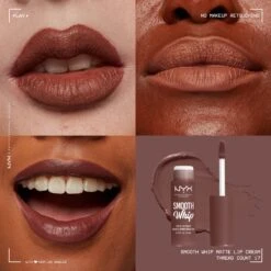 NYX Professional Makeup - Smooth Whip Matte Lip Cream Thread Count - Vloeibare Lippenstift - 4ML 14 NYX Professional Makeup - Smooth Whip Matte Lip Cream Thread Count - Vloeibare Lippenstift - 4ML -Mode-Cosmetica Winkel 1200x1200 376