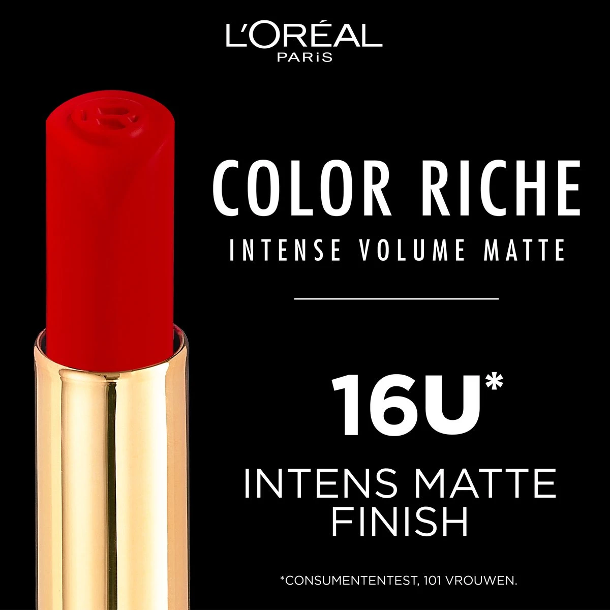 L'Oréal Paris - Color Riche Intense Volume Matte Lippenstift - 640 Le Nude Independant 8 L'Oréal Paris - Color Riche Intense Volume Matte Lippenstift - 640 Le Nude Independant - Afbeelding 6