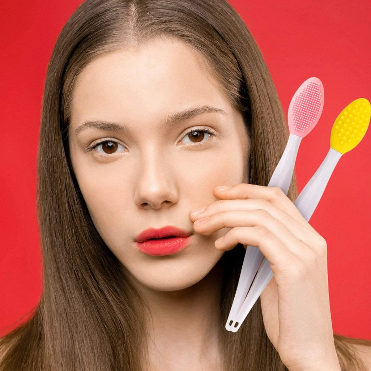 Merkloos Lip Scrub Borstel Set 4-delig - Mee Eters Verwijderen – Gezichtsreiniger – Gezichtsborstel Blackhead Remover 6 Merkloos Lip Scrub Borstel Set 4-delig - Mee Eters Verwijderen – Gezichtsreiniger – Gezichtsborstel Blackhead Remover - Afbeelding 4