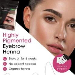 Henna Wenkbrauwverf Zwart | Henna Brows |Geschikt Voor Minstens 25 Toepassingen -Mode-Cosmetica Winkel 1200x1200 511