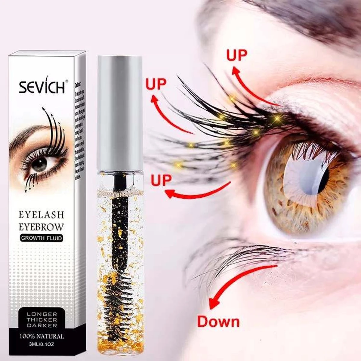 2 In 1 - Wimperserum - Wenkbrauwserum - Groei Serum - Met Vitamine E - Nummer 1 Best Seller In Amerika - 3 2 In 1 - Wimperserum - Wenkbrauwserum - Groei Serum - Met Vitamine E - Nummer 1 Best Seller In Amerika -