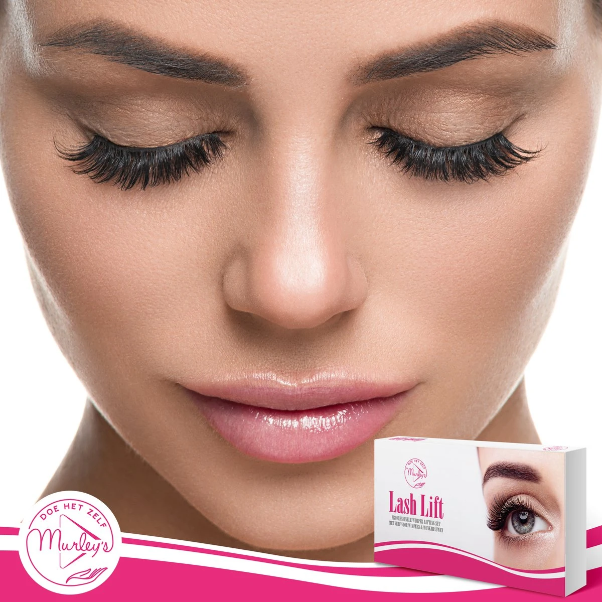 MURLEY'S Lashlift Set Met Wimperverf & Wenkbrauwverf, Met Zwarte Verf 4 MURLEY'S Lashlift Set Met Wimperverf & Wenkbrauwverf, Met Zwarte Verf - Afbeelding 2