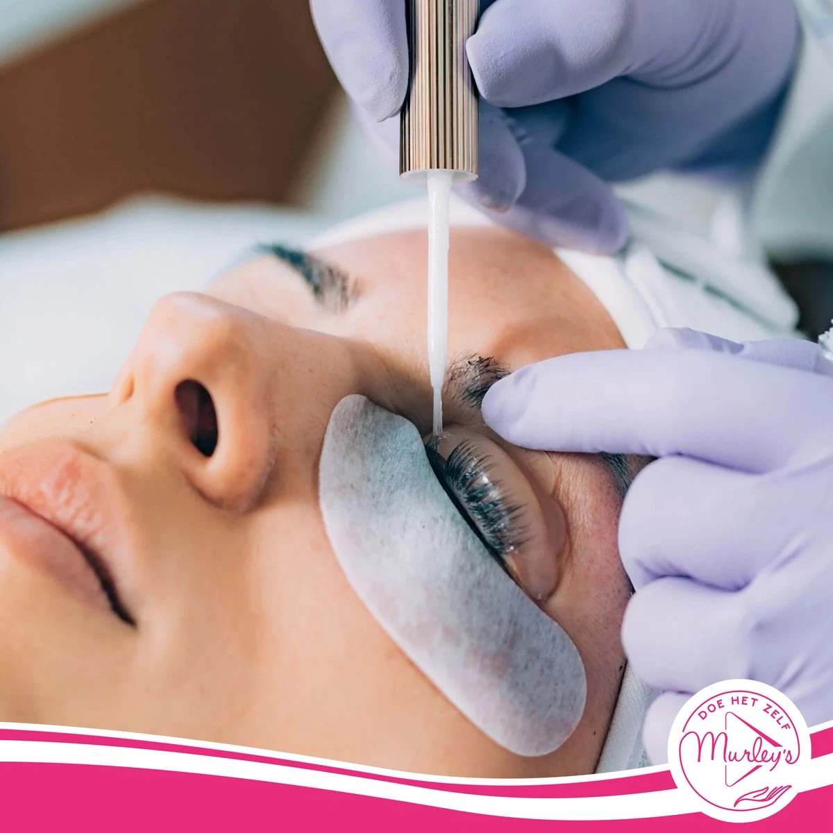 MURLEY'S Lashlift Set Met Wimperverf & Wenkbrauwverf, Met Zwarte Verf 10 MURLEY'S Lashlift Set Met Wimperverf & Wenkbrauwverf, Met Zwarte Verf - Afbeelding 8