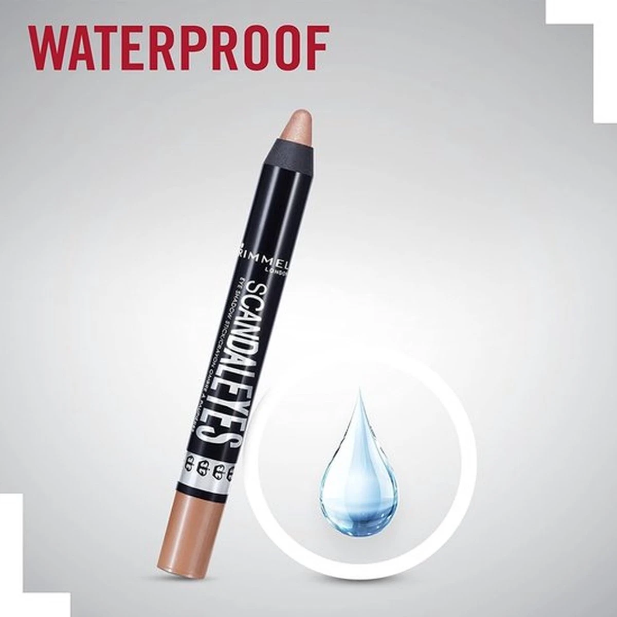 Rimmel London ScandalEyes Shadow Sticks Oogschaduw - 002 Bulletproof Beige 5 Rimmel London ScandalEyes Shadow Sticks Oogschaduw - 002 Bulletproof Beige - Afbeelding 3