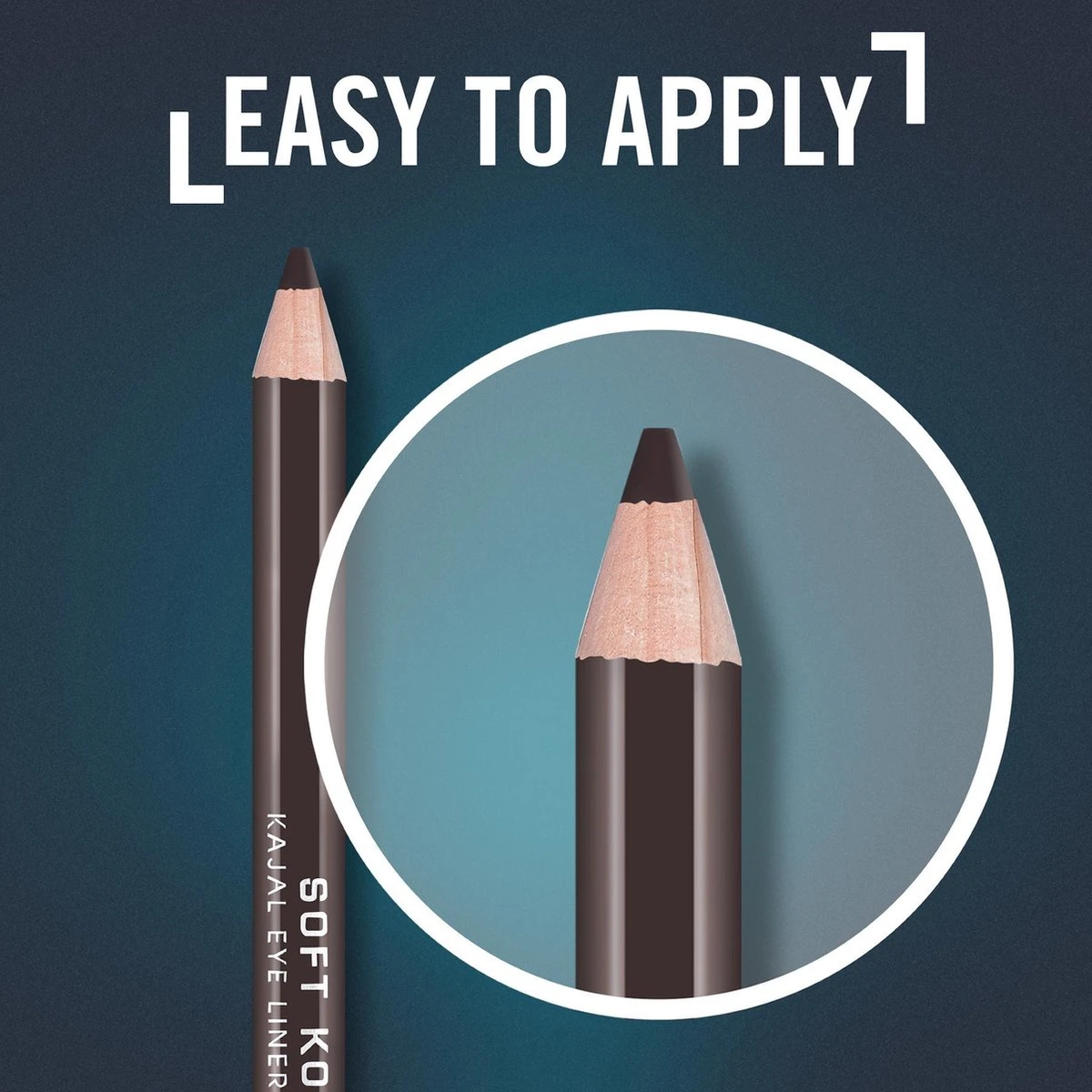 Rimmel London Soft Kohl Kajal Oogpotlood - 011 Sable Brown 6 Rimmel London Soft Kohl Kajal Oogpotlood - 011 Sable Brown - Afbeelding 4