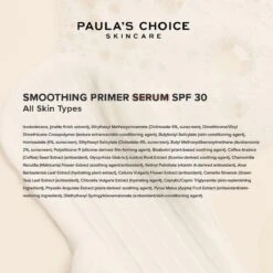 Paula's Choice Smoothing Primer Serum SPF 30 - Perfecte Make-up Basis - Alle Huidtypen - 30 Ml 7 Paula's Choice Smoothing Primer Serum SPF 30 - Perfecte Make-up Basis - Alle Huidtypen - 30 Ml -Mode-Cosmetica Winkel 1200x1200 83
