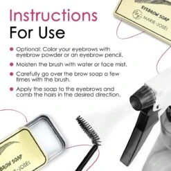 Marie-José & Co Brow Soap - Wenkbrauw Styling Zeep / Gel - Kleurloos -Mode-Cosmetica Winkel 1200x1200 857