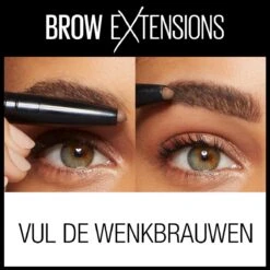 Maybelline Brow Extensions - 02 Soft Brown - Bruin Wenkbrauwpotlood - 10,5 Gr. -Mode-Cosmetica Winkel 1200x1200 931