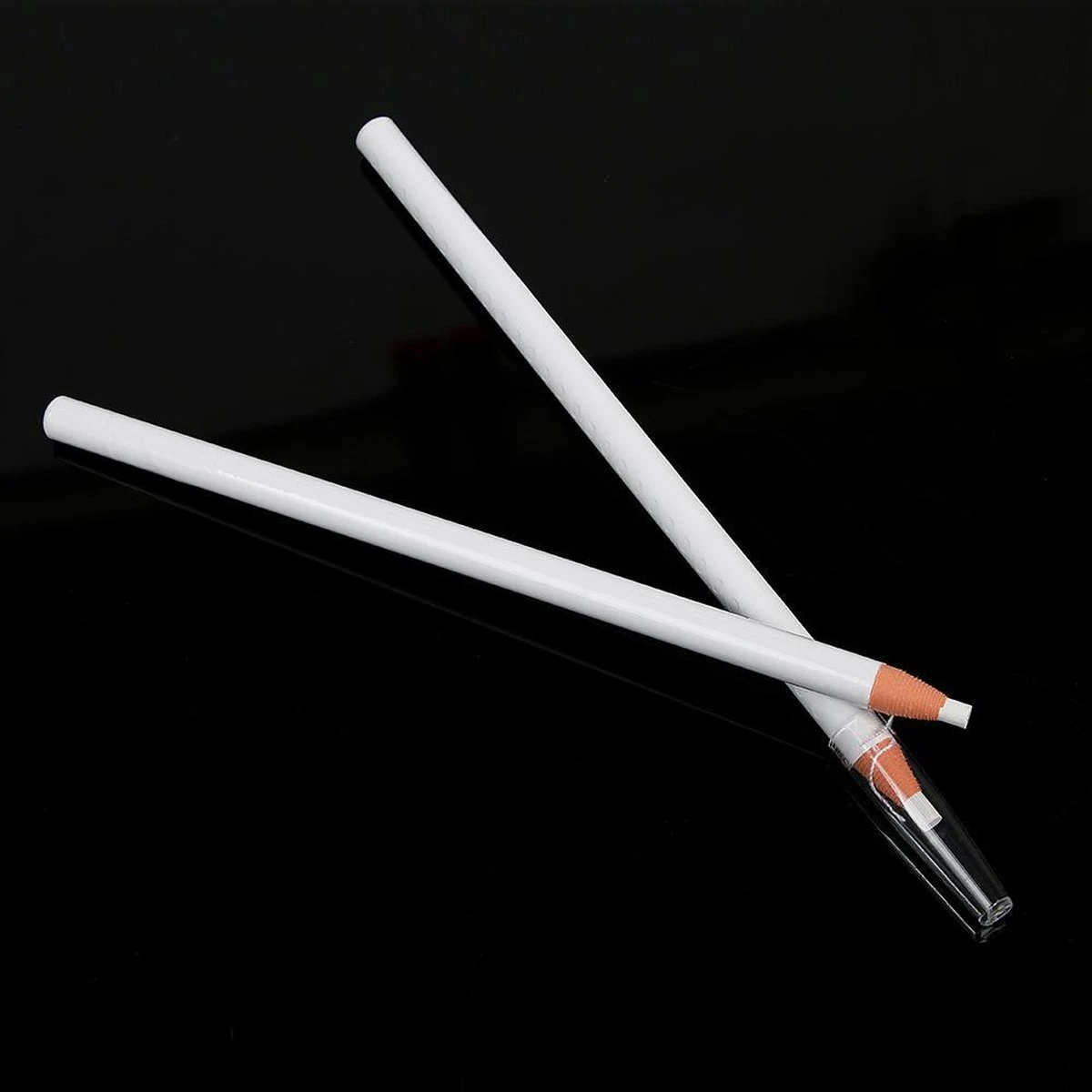 2 Stuks - Voortekenpotlood WIT – PMU – Watervast Wenkbrauw Potlood – Permanente Make-up – PMU Potlood Wit – Stripbaar Wit Voortekenpotlood 3 2 Stuks - Voortekenpotlood WIT – PMU – Watervast Wenkbrauw Potlood – Permanente Make-up – PMU Potlood Wit – Stripbaar Wit Voortekenpotlood