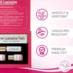 MURLEY'S Brow Lamination Kit - Brow Lift - Starterkit - Wenkbrauwlifting Set - Langdurig Perfecte Wenkbrauwen 18 MURLEY'S Brow Lamination Kit - Brow Lift - Starterkit - Wenkbrauwlifting Set - Langdurig Perfecte Wenkbrauwen -Mode-Cosmetica Winkel 1200x1200 963