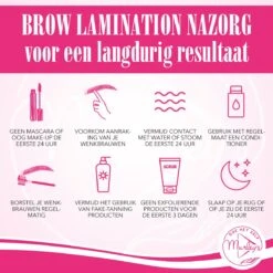 MURLEY'S Brow Lamination Kit - Brow Lift - Starterkit - Wenkbrauwlifting Set - Langdurig Perfecte Wenkbrauwen 20 MURLEY'S Brow Lamination Kit - Brow Lift - Starterkit - Wenkbrauwlifting Set - Langdurig Perfecte Wenkbrauwen -Mode-Cosmetica Winkel 1200x1200 964