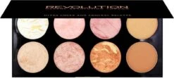 MAKEUP REVOLUTION Ultra Blush Palette Golden Sugar, 13 G -Mode-Cosmetica Winkel 1200x539