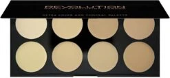 Makeup Revolution Cover & Conceal Cream Palette - Light 10 Makeup Revolution Cover & Conceal Cream Palette - Light -Mode-Cosmetica Winkel 1200x555