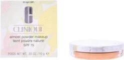 Clinique Almost Powder SPF 15 - Light - Make-uppoeder 24 Clinique Almost Powder SPF 15 - Light - Make-uppoeder -Mode-Cosmetica Winkel 1200x577