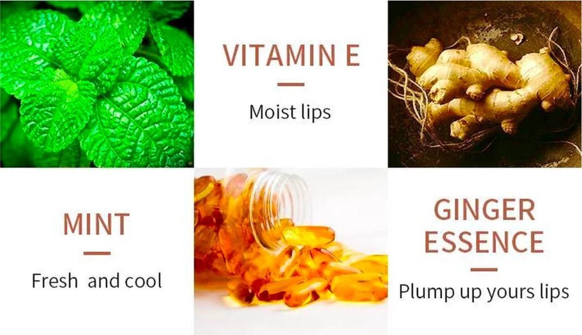 Lip Plumper | Vollere Lippen In 2 Min- Lip Care - Lip Filler - Full Lips - Volume Van Je Lippen- Herstellende Lippen- Lipgloss Intense- Lip Maximizer - Mint Extract & Vitamine E - Fresh & Cool 4 Lip Plumper | Vollere Lippen In 2 Min- Lip Care - Lip Filler - Full Lips - Volume Van Je Lippen- Herstellende Lippen- Lipgloss Intense- Lip Maximizer - Mint Extract & Vitamine E - Fresh & Cool - Afbeelding 2