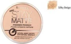 Rimmel London Stay Matte Pressed Powder - 005 Silky Beige -Mode-Cosmetica Winkel 1200x753
