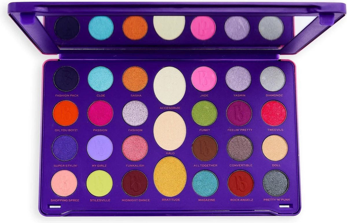 Makeup Revolution X Bratz Limitless Eyeshadow Palette - Oogschaduw Palette 5 Makeup Revolution X Bratz Limitless Eyeshadow Palette - Oogschaduw Palette - Afbeelding 3