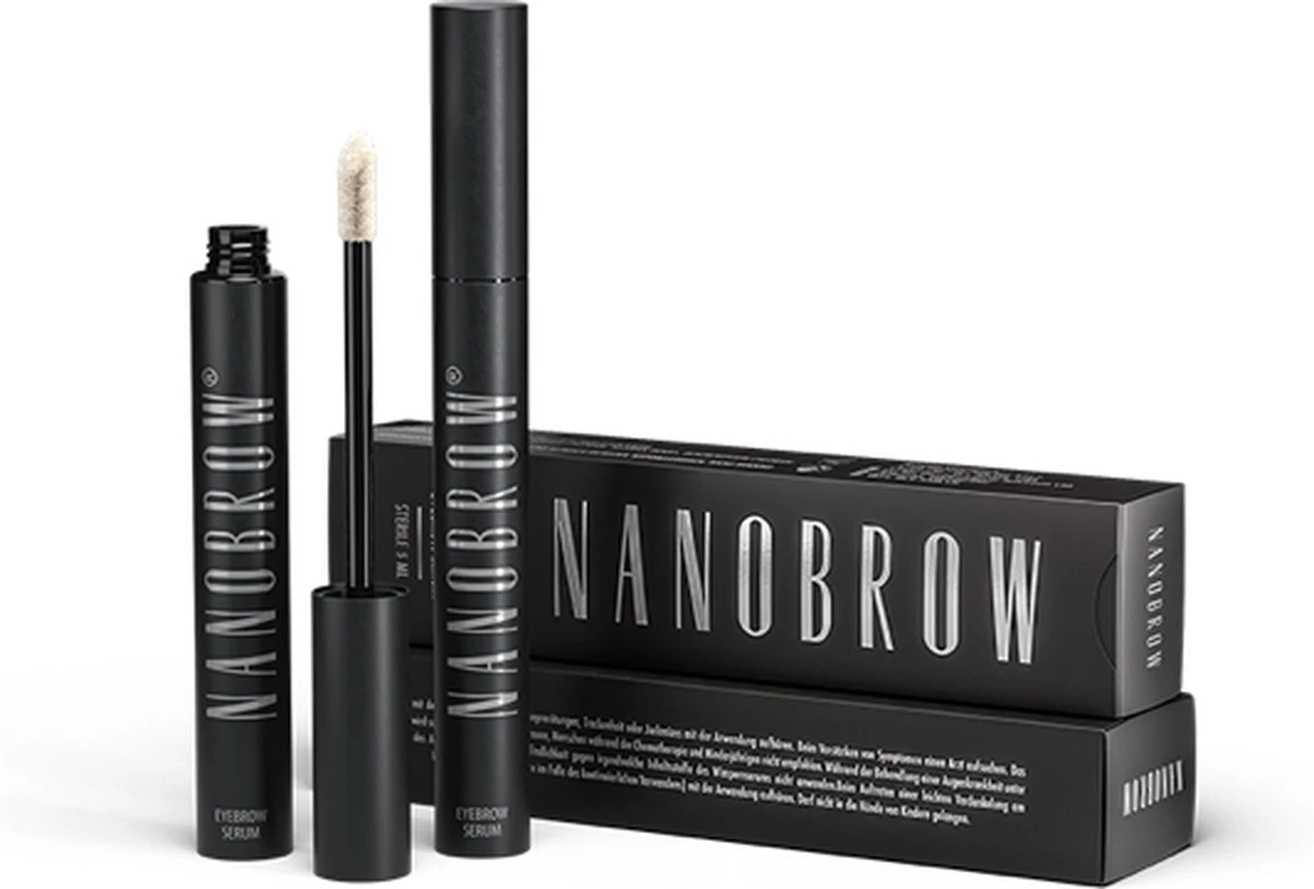 Nanobrow Wenkbrauwserum Haargroei Bevordering Serum Vollere Wenkbrauwen 3 Nanobrow Wenkbrauwserum Haargroei Bevordering Serum Vollere Wenkbrauwen