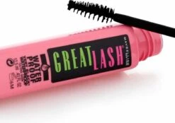Maybelline Great Lash Waterproof Mascara - Zwart 12 Maybelline Great Lash Waterproof Mascara - Zwart -Mode-Cosmetica Winkel 1200x844