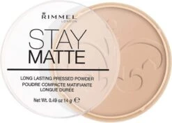 Rimmel London Stay Matte Pressed Powder - 005 Silky Beige -Mode-Cosmetica Winkel 1200x854