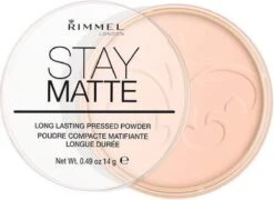 Rimmel London Rimmel - Stay Matte Matte Pressed Powder 14 G 002 Pink Blossom - -Mode-Cosmetica Winkel 1200x873