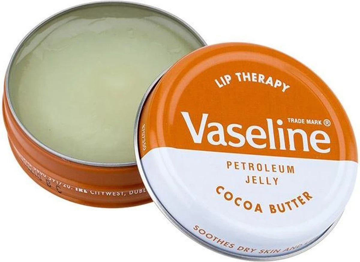 Vaseline® 3 X Vaseline Lip Therapy Cocoa Butter 20gr 4 Vaseline® 3 X Vaseline Lip Therapy Cocoa Butter 20gr - Afbeelding 2