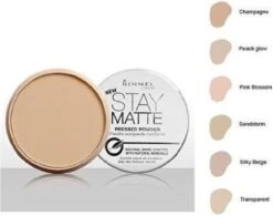 Rimmel London Rimmel - Stay Matte Matte Pressed Powder 14 G 002 Pink Blossom - -Mode-Cosmetica Winkel 1200x949 2