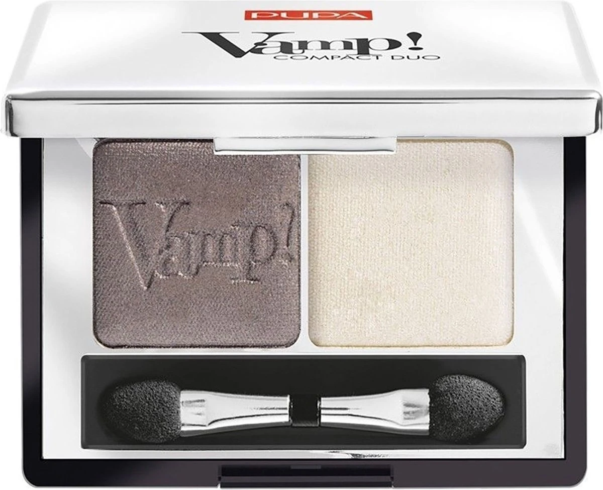 Pupa - Vamp! Compact Duo Eyeshadow - 008 Cream Taupe 3 Pupa - Vamp! Compact Duo Eyeshadow - 008 Cream Taupe