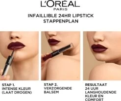 L’Oréal Paris Infallible Lippenstift - 312 Incessant Russet 12 L’Oréal Paris Infallible Lippenstift - 312 Incessant Russet -Mode-Cosmetica Winkel 1200x999 1