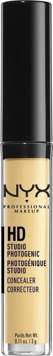 NYX Professional Makeup HD Photogenic Concealer Wand - Yellow CW10 - 3 Gr 3 NYX Professional Makeup HD Photogenic Concealer Wand - Yellow CW10 - 3 Gr