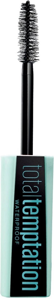 Maybelline Total Temptation Waterproof Mascara - 001 Zwart 8 Maybelline Total Temptation Waterproof Mascara - 001 Zwart - Afbeelding 6