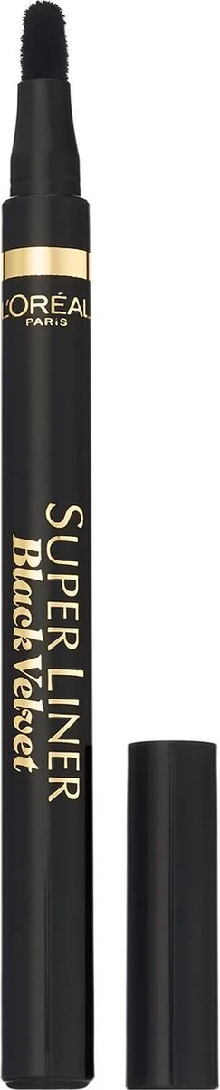 L’Oréal Paris SuperLiner Black Velvet Eyeliner - Zwart 4 L’Oréal Paris SuperLiner Black Velvet Eyeliner - Zwart - Afbeelding 2