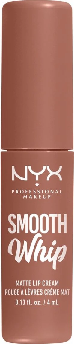 NYX Professional Makeup Lippenstift Smooth Whip Matte 01 Pancake Stacks, 4 Ml
