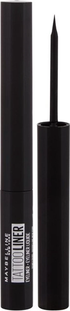 Maybelline New York Tattoo Studio Tattoo Liner - Liquid Ink - 710 Inked Black – Zwart - Ultra Langhoudende Liquid Eyeliner 20 Maybelline New York Tattoo Studio Tattoo Liner - Liquid Ink - 710 Inked Black – Zwart - Ultra Langhoudende Liquid Eyeliner - Afbeelding 18