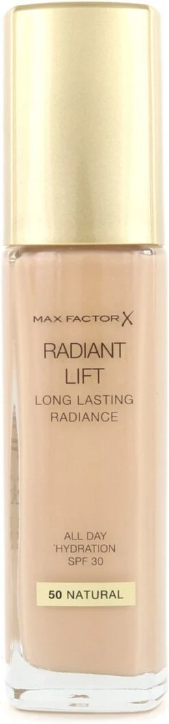 Max Factor - Radiant Lift Foundation - 050 Natural -Mode-Cosmetica Winkel 281x1200