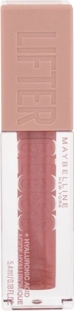 Maybelline New York - Lifter Gloss Lipgloss - 3 Moon - Roze - Glanzende Lipgloss - 5.4ml -Mode-Cosmetica Winkel 286x1200