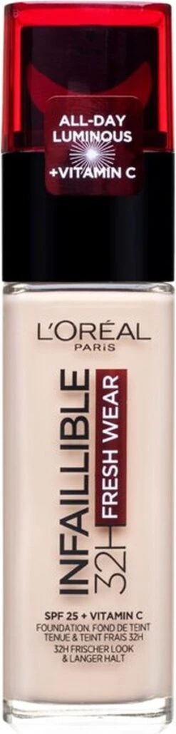 L'Oréal Infallible 24H Fresh Wear Foundation - 110 Rose Vanilla -Mode-Cosmetica Winkel 288x1200 3