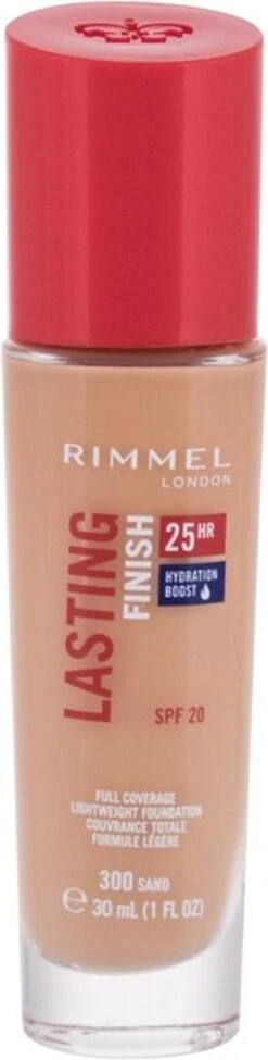 Rimmel London Lasting Finish Foundation - 300 Sand -Mode-Cosmetica Winkel 304x1200 3