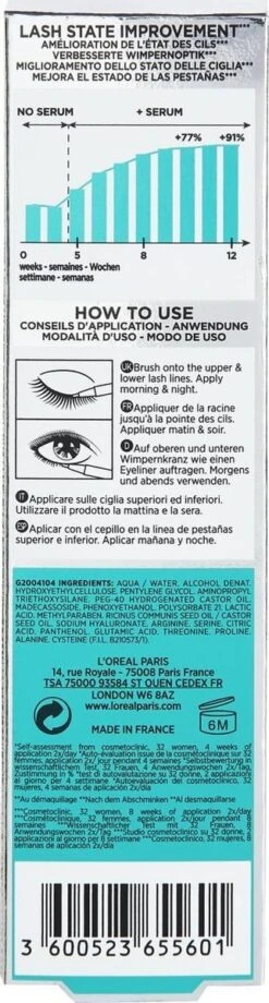 L'Oréal Paris Clinically Proven Wimperserum - 2 Ml -Mode-Cosmetica Winkel 322x1200 1
