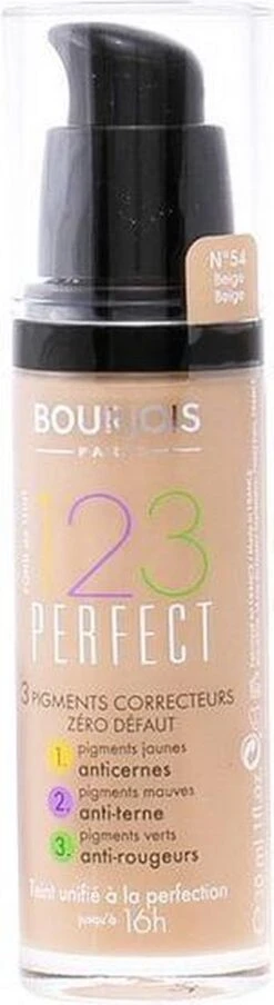 Bourjois 123 Perfect Foundation 057 Hâlé Clair -Mode-Cosmetica Winkel 328x1200