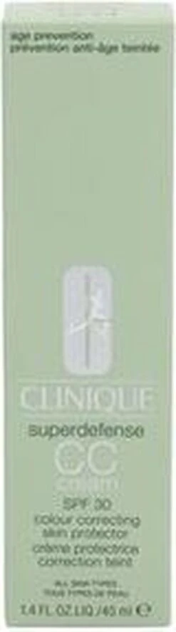 Clinique Superdefense CC Cream SPF30 - 04 Medium - CC Cream - 40 Ml 20 Clinique Superdefense CC Cream SPF30 - 04 Medium - CC Cream - 40 Ml -Mode-Cosmetica Winkel 334x1200 4