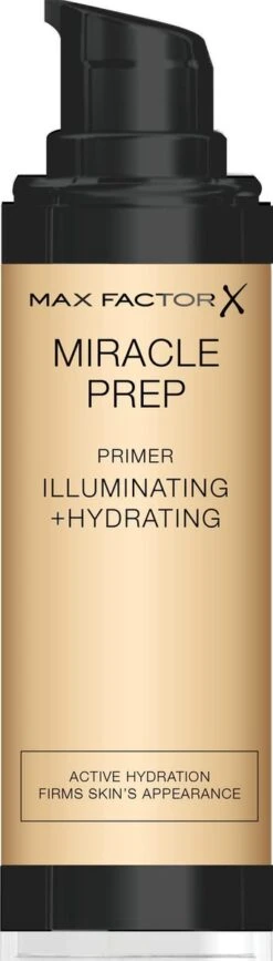 Max Factor Miracle Prep Primer Illuminating & Hydrating - 000 Transparant - 30 Ml -Mode-Cosmetica Winkel 342x1200 3