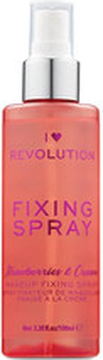 Makeup Revolution Strawberries & Cream Fixing Spray 4 Makeup Revolution Strawberries & Cream Fixing Spray - Afbeelding 2