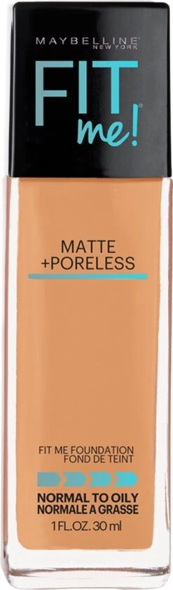 Maybelline Fit Me Matte & Poreless Foundation - 330 Toffee -Mode-Cosmetica Winkel 353x1200