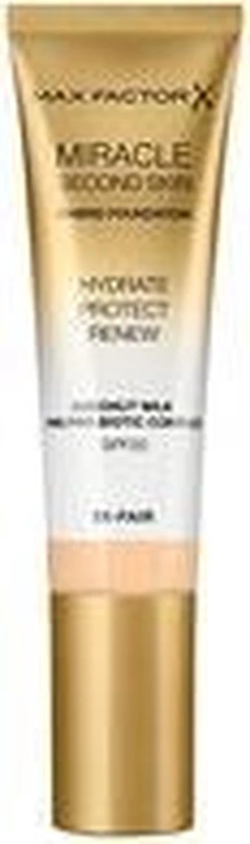 Max Factor Miracle Second Skin Foundation - 06 Golden Medium 13 Max Factor Miracle Second Skin Foundation - 06 Golden Medium - Afbeelding 11