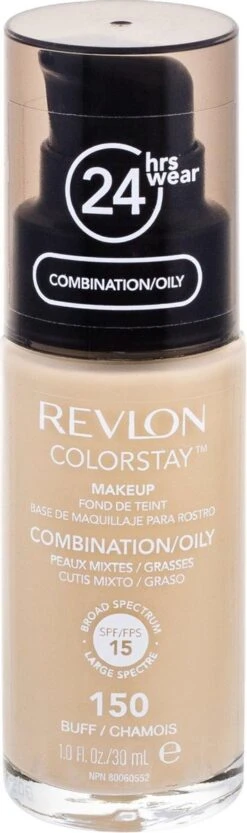 Revlon Colorstay Foundation With Pump Oily Skin - 150 Buff -Mode-Cosmetica Winkel 356x1200