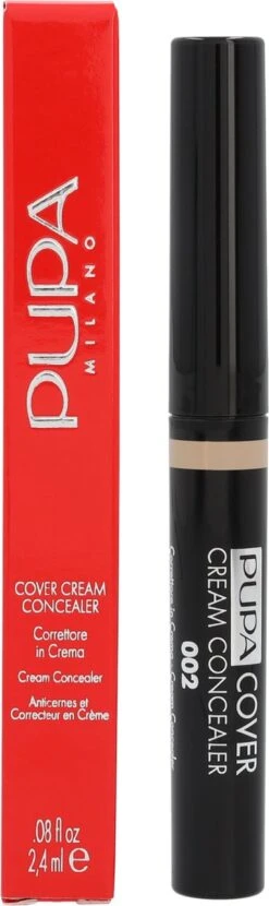 Pupa Milano - Cover Cream Concealer - 002 Beige 15 Pupa Milano - Cover Cream Concealer - 002 Beige -Mode-Cosmetica Winkel 357x1200