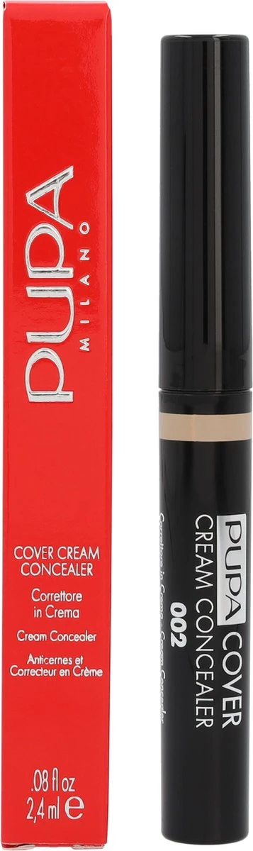 Pupa Milano - Cover Cream Concealer - 002 Beige 5 Pupa Milano - Cover Cream Concealer - 002 Beige - Afbeelding 3
