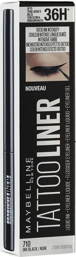 Maybelline New York Tattoo Studio Tattoo Liner - Liquid Ink - 710 Inked Black – Zwart - Ultra Langhoudende Liquid Eyeliner 26 Maybelline New York Tattoo Studio Tattoo Liner - Liquid Ink - 710 Inked Black – Zwart - Ultra Langhoudende Liquid Eyeliner -Mode-Cosmetica Winkel 358x1200 12