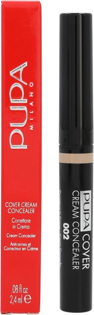Pupa Milano - Cover Cream Concealer - 002 Beige 6 Pupa Milano - Cover Cream Concealer - 002 Beige - Afbeelding 4